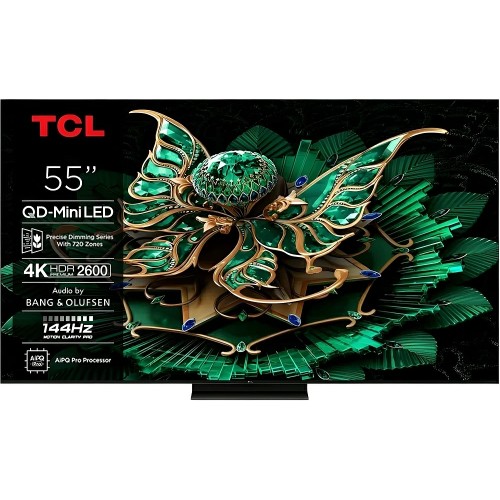 TV UHD TCL 55C7K SMART QD MINI LED GOOGLE TV 144Hz